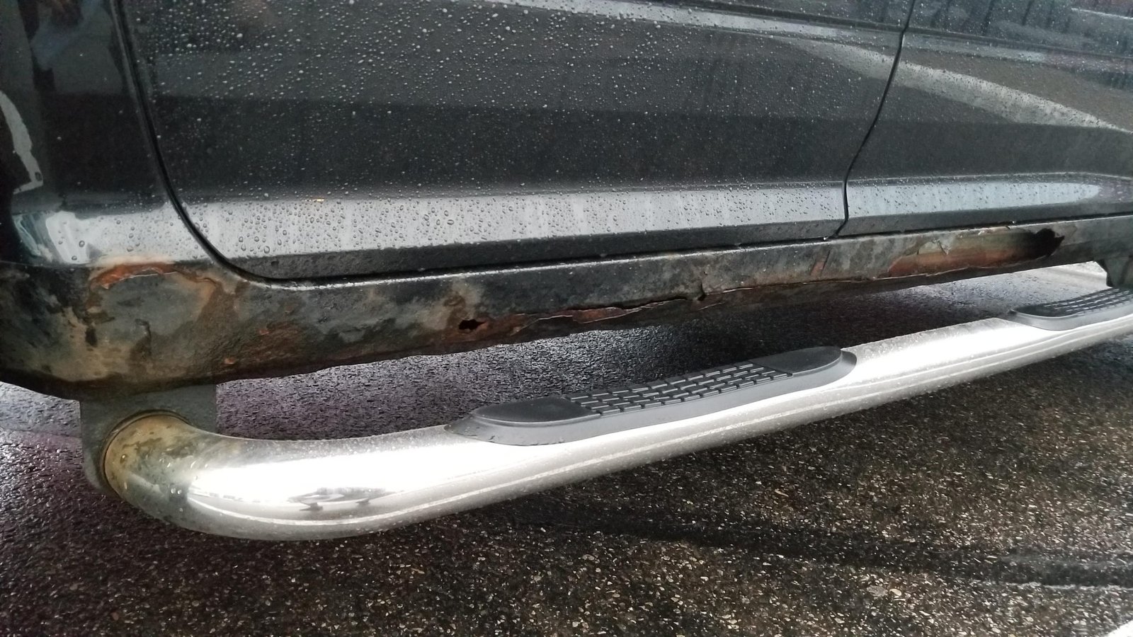 How to Bondo Rocker Panels