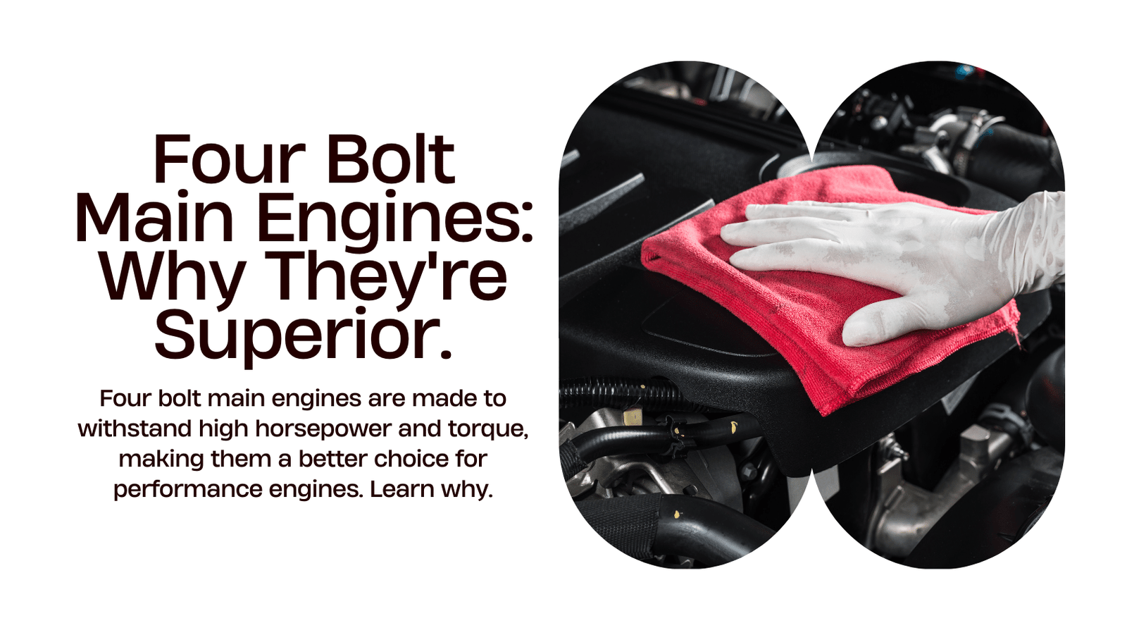 You are currently viewing Understanding the Difference – Why 4 Bolt Main Engines Are Superior Than 2 Bolt Main Engines