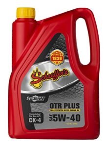 Read more about the article Best Price for Schaeffer’s 5W40 Synthetic Oil