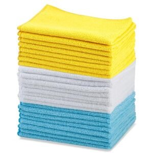 Read more about the article Microfiber Cleaning Cloths, Ultra Absorbent, Lint Free, Streak Free, Non-Abrasive, Reusable Washable