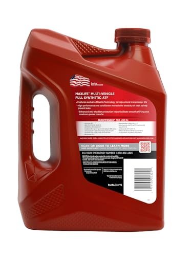Valvoline MaxLife Multi-Vehicle ATF Full Synthetic Automatic Transmission Fluid Gallon Review