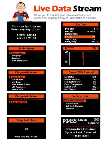 Classic Enhanced Universal OBD II Scanner Car Engine Fault Reader Review