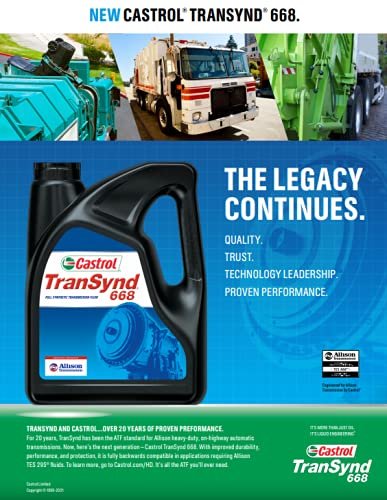 Castrol TranSynd 668 Full-Synthetic Automatic Transmission Fluid Review