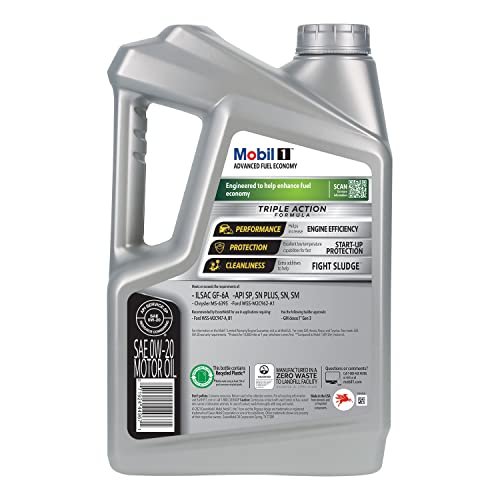 Mobil 1 Advanced Fuel Economy Full Synthetic Motor Oil 0W