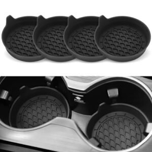 Read more about the article Car Cup Holder Coaster, Silicone Cup Holder Insert, Universal Non-Slip Holders,
