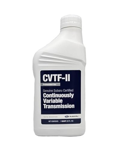 Subaru Crosstrek Legacy Outback Forester Impreza CVTF-II Automatic Transmission Fluid Quarts)