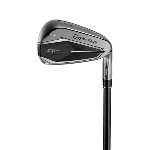 TayIorMade Golf Qi Irons Gunmetal 5-PW,AW Steel Shaft...