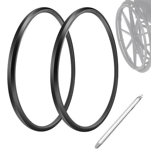 Migeek Wheelchair Rear Wheel Replacement Tire, 24 
