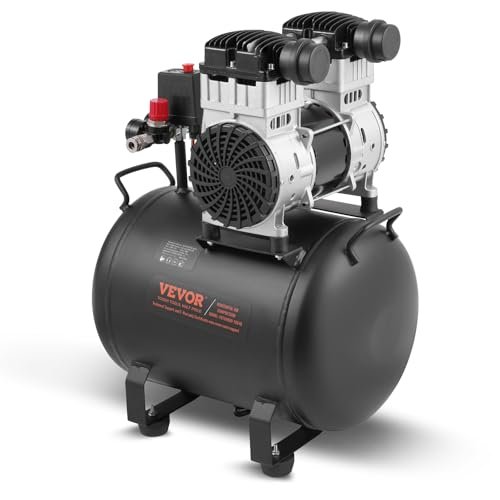 VEVOR Air Compressor, 10 Gallon Steel Tank, 2HP 5.3...