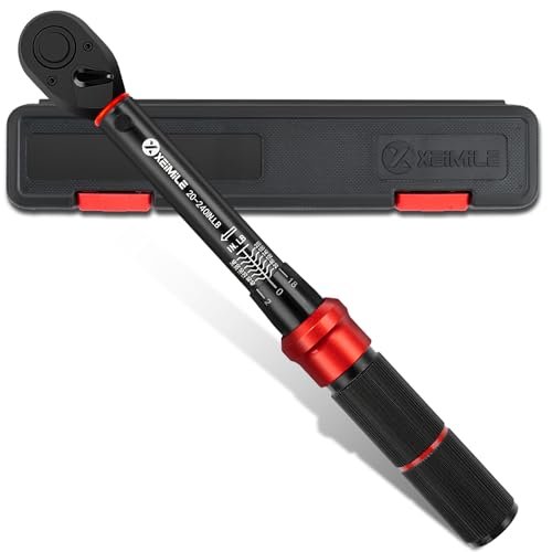 XEIMILE 1/4-Inch Drive Click Torque Wrench - 20-240...