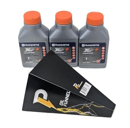 Husqvarna 3-Pack XP Synthetic Blend 2-Cycle Oil 2.6oz...