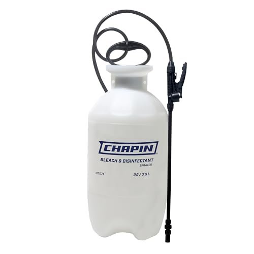Chapin 22074: Made in The USA Disinfectant Bleach Pressure...
