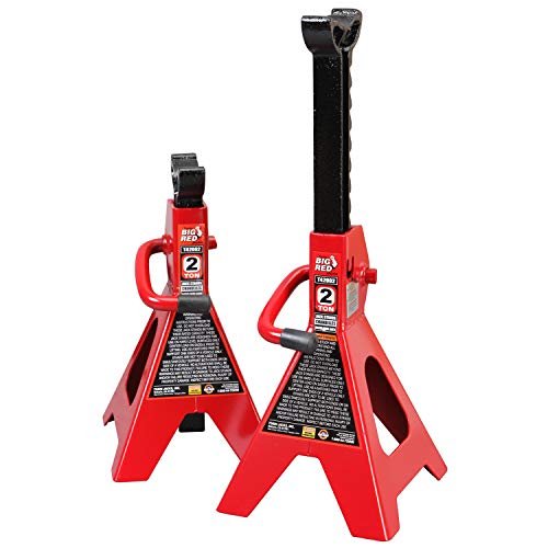 BIG RED T42202 Torin Steel Jack Stands: 2 Ton (4,000...