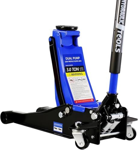 KUVADAZ 3 Ton Low Profile Floor Jack, Heavy Duty Floor...