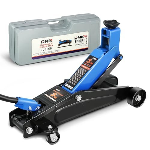 DNA MOTORING 3 Ton Low Profile Floor Jack, 3 tons...