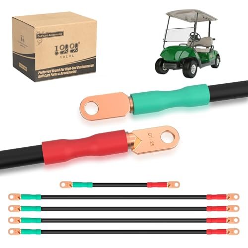10L0L Golf Cart Battery Cable Set for Yamaha G22 48V,...