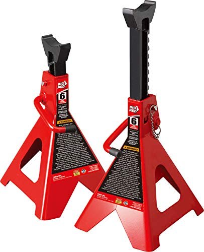 BIG RED T46002A Torin Steel Jack Stands: Double Locking,...