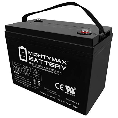 Mighty Max Battery 6V 200AH SLA Battery Replaces Champion...