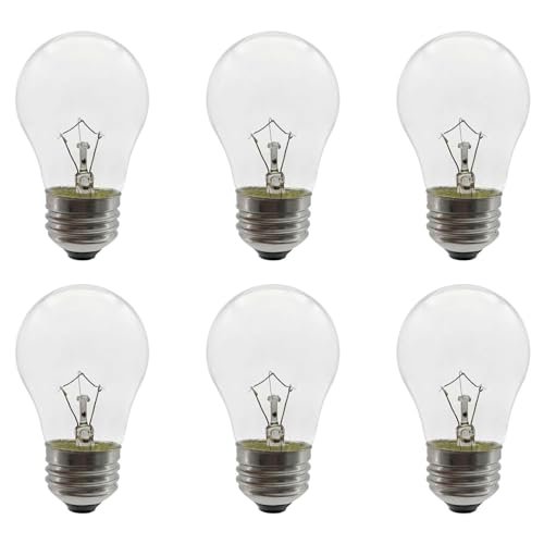Appliance Oven Light Bulb A15 40 Watt Light Bulb,High...