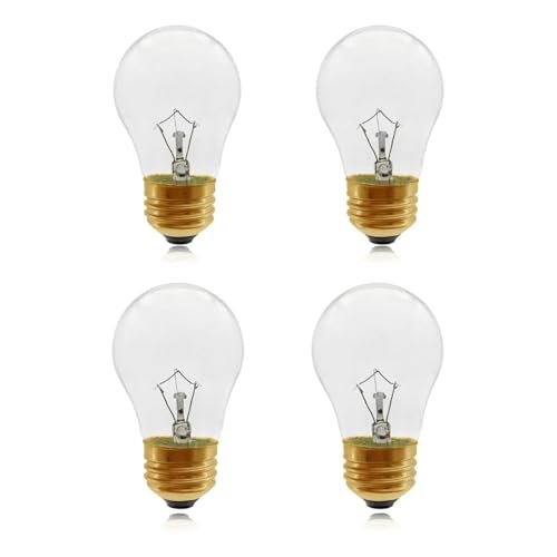 Appliance Oven Light Bulb A15 40 Watt Light Bulb,High...