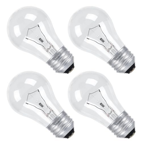CYLYT 4-Pack Oven Light Bulbs 40 Watts Appliance Bulb,...
