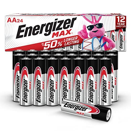Energizer AA Batteries, MAX Double A Battery Alkaline, 24...