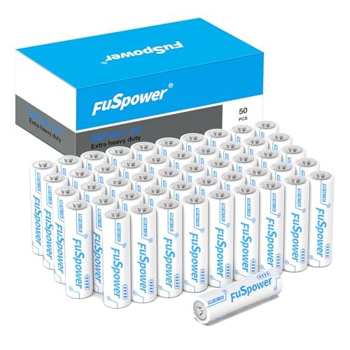 Fuspower Double A Batteries AA Size Heavy Duty Batteries...