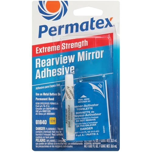 Permatex 81840 Extreme Rearview Mirror Profressional...