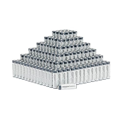 Amazon Basics 300-Pack AA Alkaline Industrial Batteries,...