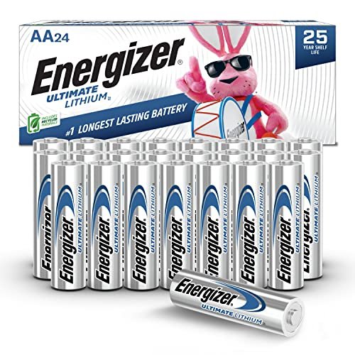 Energizer Ultimate Lithium AA Batteries Pack, 1.5V AA...