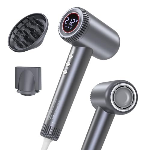 Syvekk Hair Dryer, 180000 RPM High-Speed Blow Dryer,...