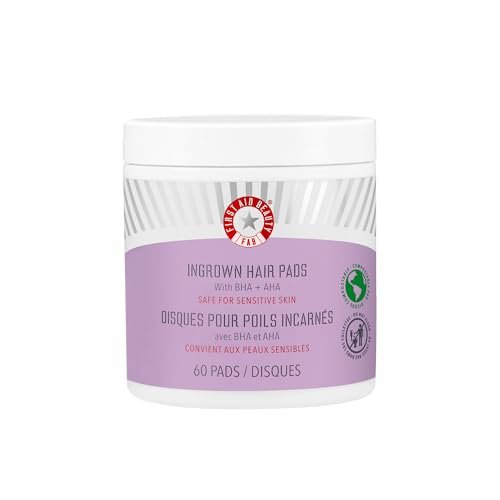First Aid Beauty - Ingrown Hair Pads with BHA +...