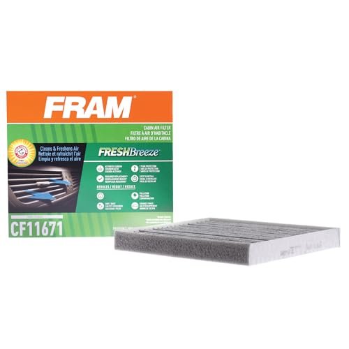 FRAM Fresh Breeze Cabin Air Filter Replacement for Car...
