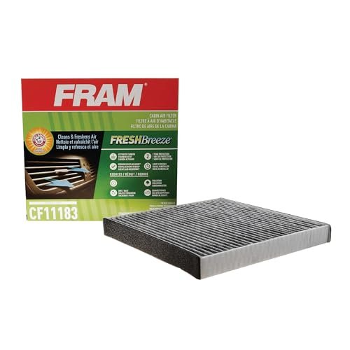 FRAM Fresh Breeze Cabin Air Filter Replacement for Car...