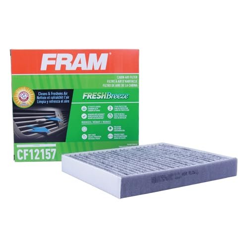 Fram Fresh Breeze Cabin Air Filter with Arm & Hammer...