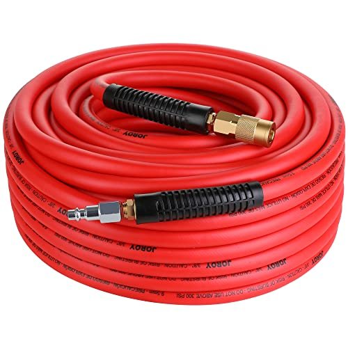 JOROY Hybrid Air Hose, 3/8-Inch by 100 Feet Air...