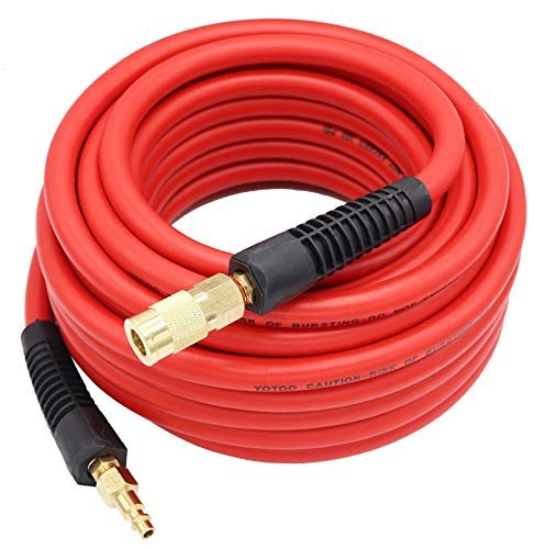 YOTOO Hybrid Air Hose 3/8-Inch by 50-Feet 300 PSI Heavy...