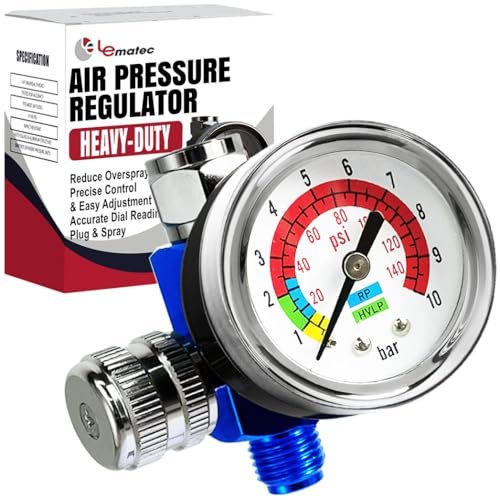 LE LEMATEC Air Compressor Regulator Valve with Pressure...