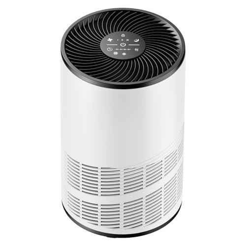 DUMOS Air Purifiers for Home Bedroom with a 3-in-1 HEPA...
