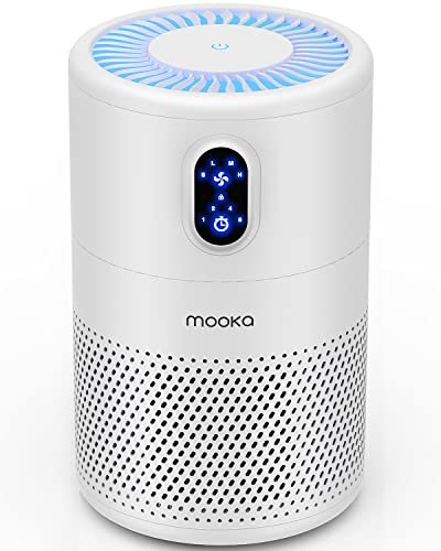 MOOKA Air Purifiers for Home Large Room up to 1076...