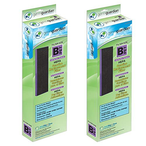 GermGuardian Pet Pure HEPA Genuine Air Purifier Filter B,...