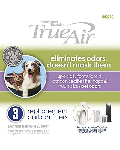 Hamilton Beach TrueAir Replacement Carbon Filter for Odor...