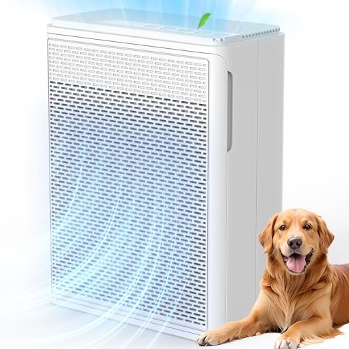 YARIKI Air Purifiers for Home Pets Covers Up to 1500...