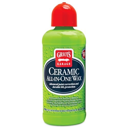 Griot’s Garage Ceramic All-In-One Wax for Car Waxing,...