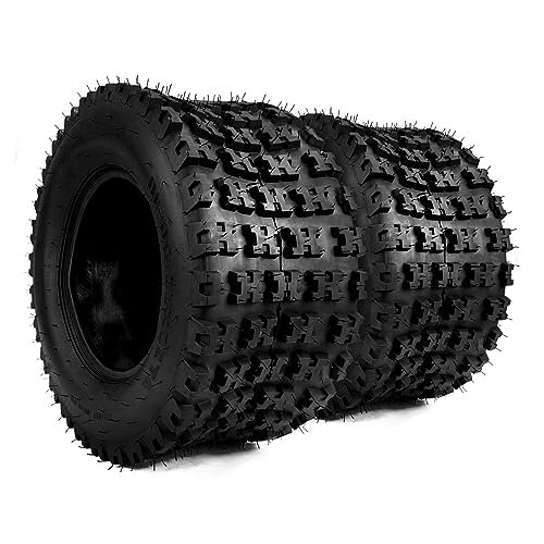 KAX ATV/UTV Tires All Terrain Tire 20x10-10, Set of 2,...