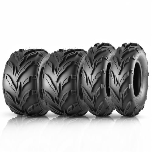 MaxAuto Set of 4 ATV Tires 22x7-10 Front & 20x10-9...