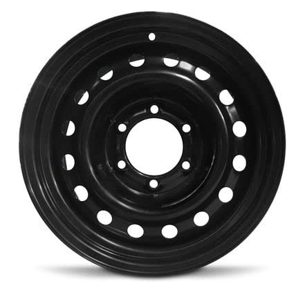 For 2005-2024 Toyota Tacoma 16 Inch Painted Black Rim -...