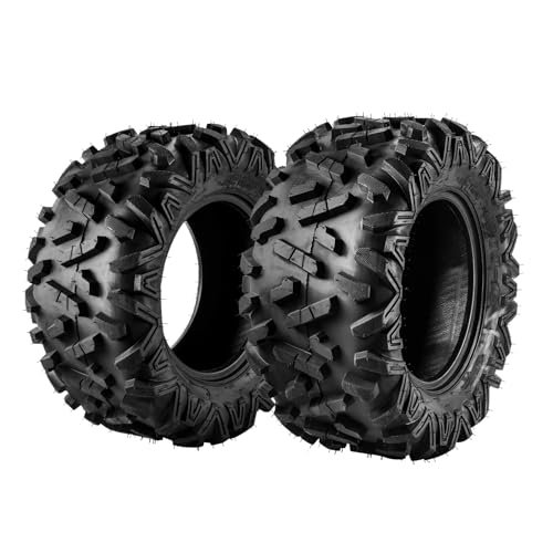 PHILTOP 25x10-12 ATV UTV Tires, 6-Ply Super Mud All-Terrain...