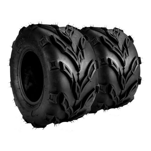 KAX Set of 2 ATV/UTV All-terrain Tires 16x8-7, 4PLY All...