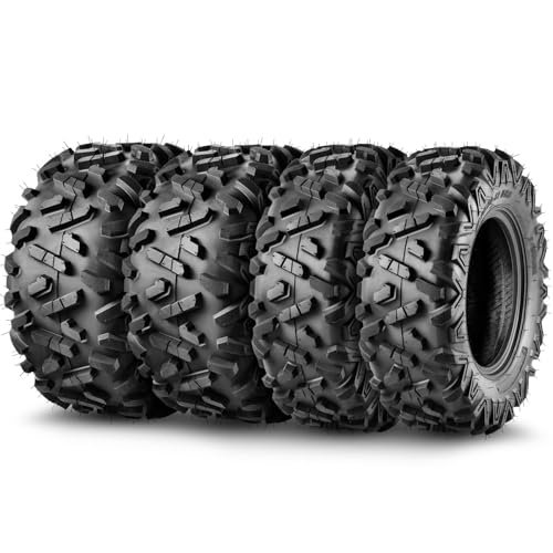 TRIPOWER ATV UTV Tires 25x8-12 & 25x10-12 All Terrain...